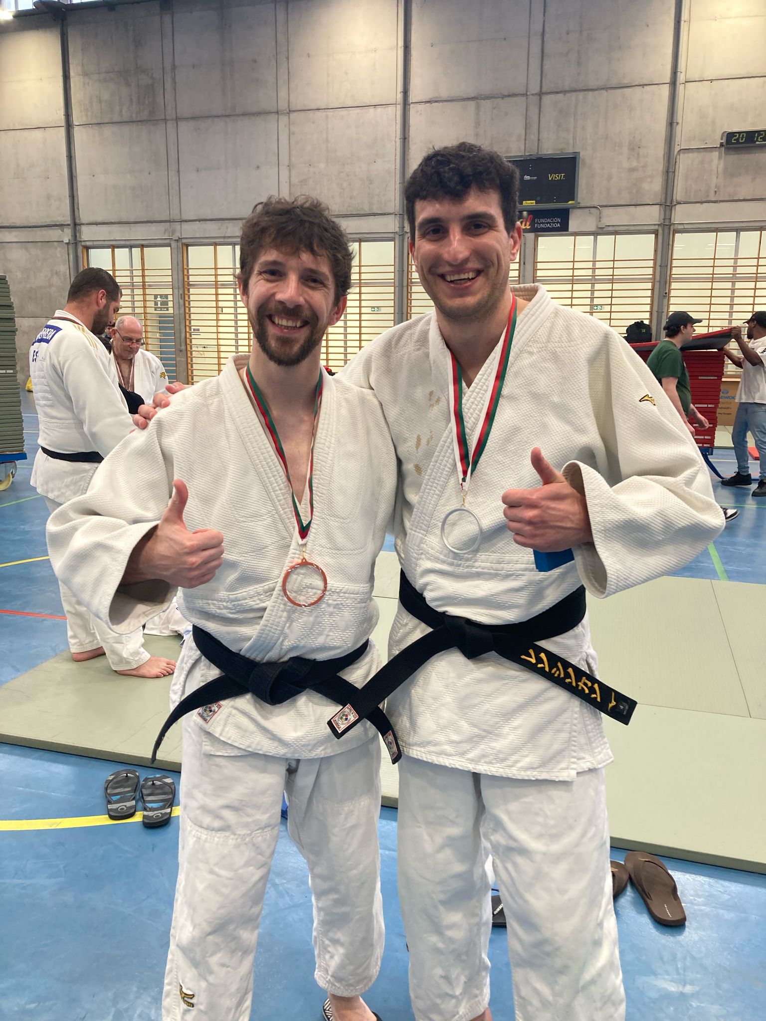 10 medallas en la Copa de España de Judo Veteranos de Vitoria 12-04-25